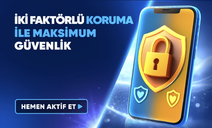 Padişahbet iki adımlı doğrulama ekranı